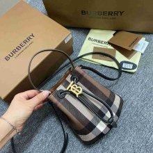 BURBERRY 1841 ブラウン バケツバッグ バケツ 18x16x11cm サイズ:18x16x11cm