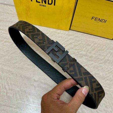フェンディ メンズ ベルト 両面用 4.0cm