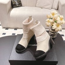 【CHANEL】2024Kブーツレディース