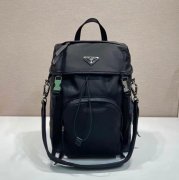 Prada 新作 リュック ナイロン ブラック 1BZ039 サイズ:34.5x25x15.5cm