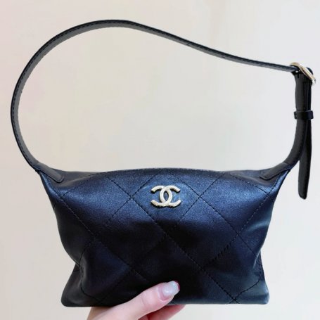 CHANEL AS6138 ラムレザー ショルダーバッグ 有名人同款 ヴィンテージ 23×13×8cm サイズ:23×13×8cm