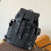 Louis Vuitton クリストファー ラージリュック チェック ブラック M55699 サイズ:48x41x13cm