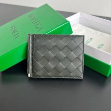BOTTEGA VENETA BV 592626 新作マネークリップ 編み牛皮 11.5x9x0.5cm サイズ:11.5x9x0.5cm