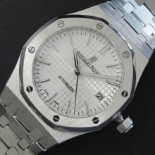 AUDEMARS PIGUET ロイヤルオーク シルバービスケットテクスチャー 国際通販