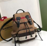 Burberry ザラックサック ミリタリーリュック タータンチェック ブラウン 2011 サイズ:32x22cm