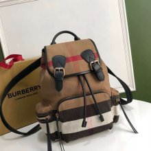 Burberry ザラックサック ミリタリーリュック タータンチェック ブラウン 2011 サイズ:32x22cm