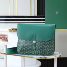 GOYARD クルシエメッセンジャー 緑 サイズ:32x25cm