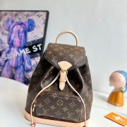 LOUIS VUITTON M11198 牛皮 キャンバス リュックサック リュック 30x28x18cm サイズ:30x28x18cm