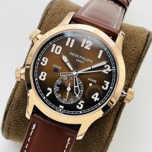 PATEK PHILIPPE 5524R-001 カラトラバ パイロット トラベルタイム 最高級