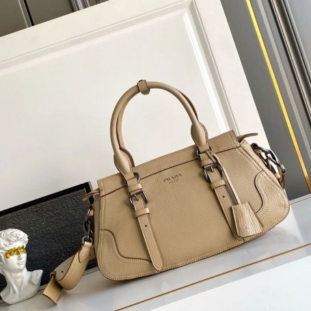 PRADA 1BG604 レザー 斜め掛けバッグ、ショルダーバッグ、ハンドバッグ クラシック 35x22x11cm サイズ:35x22x11cm