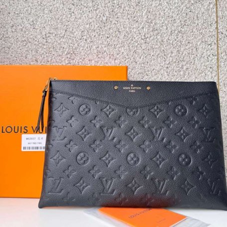 LOUIS VUITTON M62937 デイリーハンドバッグ モノグラムアンプラント ブラック サイズ:29.5x21cm