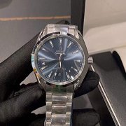 OMEGA 220.10.38.20.03.003 シーマスター アクアテラ シェード ブルー 超激安