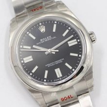ROLEX 124300 オイスターパーペチュアル 41mm ブラック 3230搭載 最新