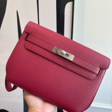 HERMES ケリー デペッシュ 25 クラッチバッグ トゴ革 ショルダーストラップ付き サイズ:
