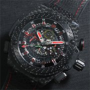 HUBLOT キングパワー アイルトンセナ 28800振動 自動巻き スケルトン クロノグラフ