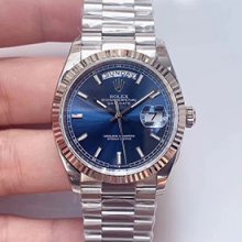 ROLEX 118239 デイデイト 36mm ブルー文字盤 超人気