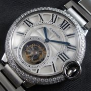 CARTIER バロンブルー トゥールビヨン 21600振動 ハイエンドモデル
