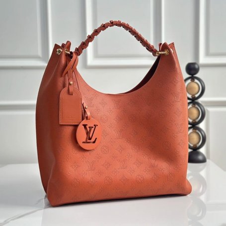 LOUIS VUITTON M53188 牛皮 ブラウン ショルダーバッグ レディースショルダー 40x35x17cm サイズ:40x35x17cm