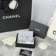 CHANEL AP0230 84401 三つ折り財布 細粒牛皮 サイズ:10.5x7.5cm