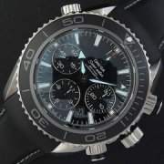 OMEGA シーマスター プラネットオーシャン 真っ黒 メンズ