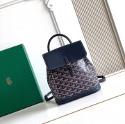 Goyard アルピン ミニリュック ボタンタイプ ブルー MAE8400 サイズ:23x19x9.5cm