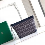 GOYARD コンティハンドバッグ 青 サイズ:24x22x6.5cm