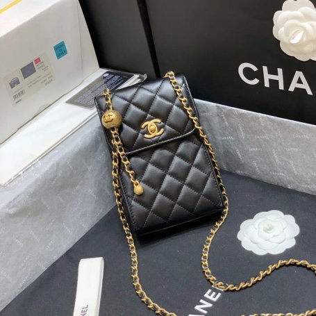 CHANEL AP1448 ブラック×レッド×グレー×ゴールド 斜め掛けバッグ ヴィンテージ 18×11×5cm サイズ:18×11×5cm