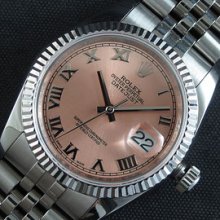 ROLEX デイトジャスト 茶色文字盤 安心通販
