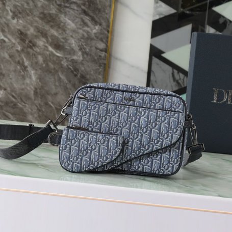 DIOR サドル3点セットハンドバッグ オブリーク サイズ:23x16cm