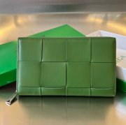 BOTTEGA VENETA BV 649607 メンズ大編み財布 クラシック編み牛皮 19x11.4cm サイズ:19x11.4cm