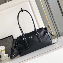PRADA 1BG628 ゴールド 斜め掛けバッグ、ショルダーバッグ ヴィンテージ 32x18x10cm サイズ:32x18x10cm