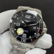 LONGINES L3.781.4.76.6 ZF製 ハイドロコンクエスト 41mm ブラック 満足度最高