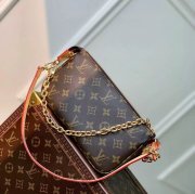 LOUIS VUITTON M82766 牛皮 モノグラム キャンバス ショルダーバッグ レディースショルダーチェーン 23.5x13.5cm サイズ:23.5x13.5cm
