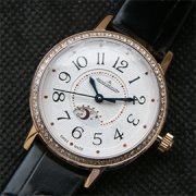 JAEGER-LECOULTRE 898A ピンクゴールド ベゼル全面ダイヤモンド 品質安定