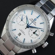 OMEGA スピードマスター57 Asian 7750搭載 ホワイト 硬質クリスタル