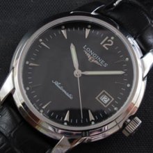 LONGINES ロンジン サンティミエ コレクション ブラックダイヤル デイト表示 短納期
