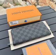LOUIS VUITTON N00056 ジッピー長財布 ホリゾンタル ダミエグラファイト サイズ:21x2.5x10cm