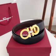 フェラガモ メンズ ベルト 両面用 3.5cm
