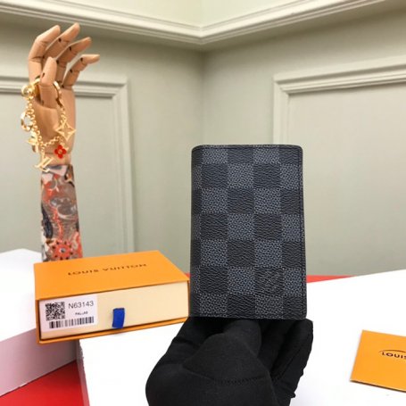 LOUIS VUITTON N63143 ポケットオーガナイザー ダミエグラファイト サイズ:11x7cm