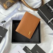 SAINT LAURENT 668736 二つ折り財布 荔枝紋金具 サイズ:11.5x9cm