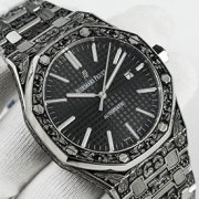 AUDEMARS PIGUET 15400ST Grande Fleurカスタム ロイヤルオーク 43mm ブラック