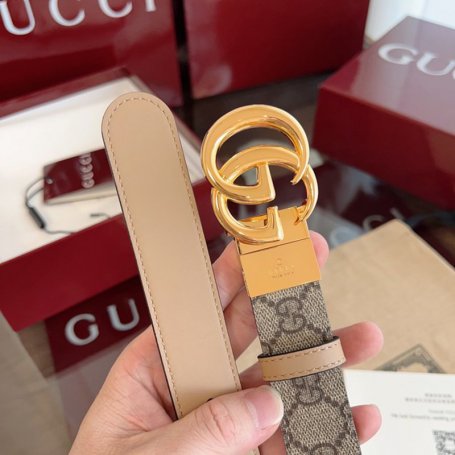 グッチ メンズ ベルト 両面用 3.0cm