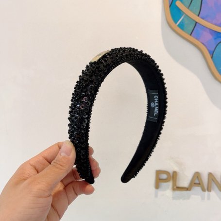 シャネル スタイル ヘアバンド クリスタル