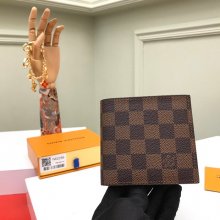 LOUIS VUITTON N62288 マルコ長財布 ダミエエベン サイズ:10.5x10.5cm