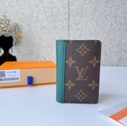 LOUIS VUITTON 12829 ポケットオーガナイザー モノグラムマッカーサー グリーン サイズ:7.5x11.1cm