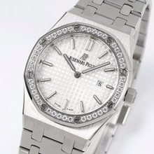 AUDEMARS PIGUET 67651ST BF新品 ロイヤルオーク ベゼルダイヤ クォーツ