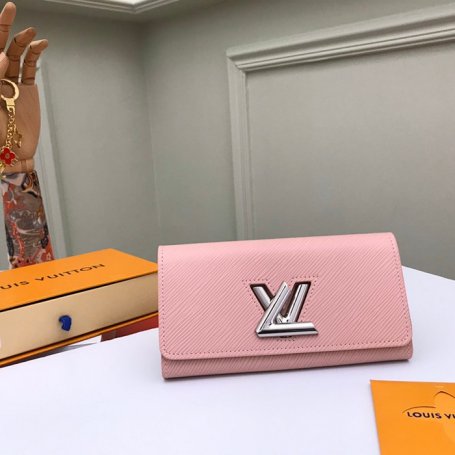 LOUIS VUITTON M61178 ツイスト長財布 エピ ピンク サイズ:19x10.5x2.5cm