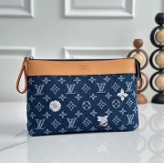 LOUIS VUITTON M27559 デニム モノグラム ブルー ハンドバッグ レディースハンド 30x21x7.5cm サイズ:30x21x7.5cm