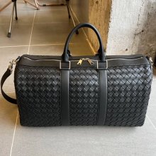 BOTTEGA VENETA BV 650066 編みトラベルバッグ サイズ:50x27x24cm