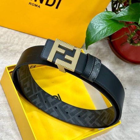フェンディ メンズ ベルト 両面用 4.0cm
